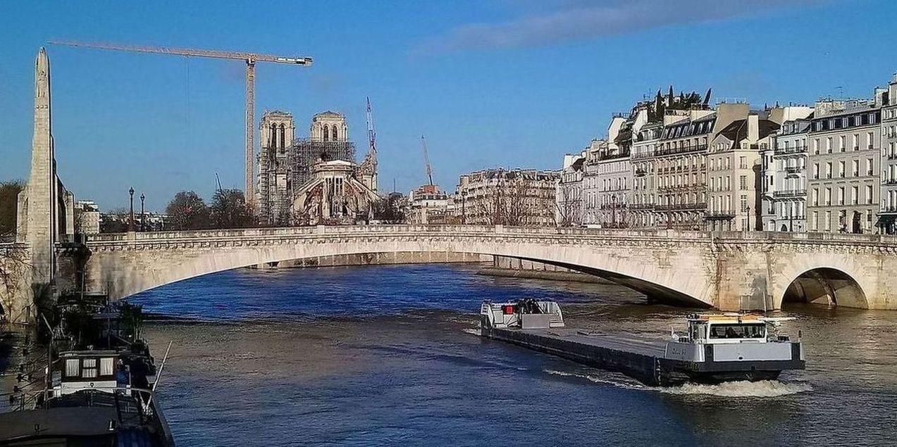 Arrivée de ZULU 03 au port des Champs Elysées