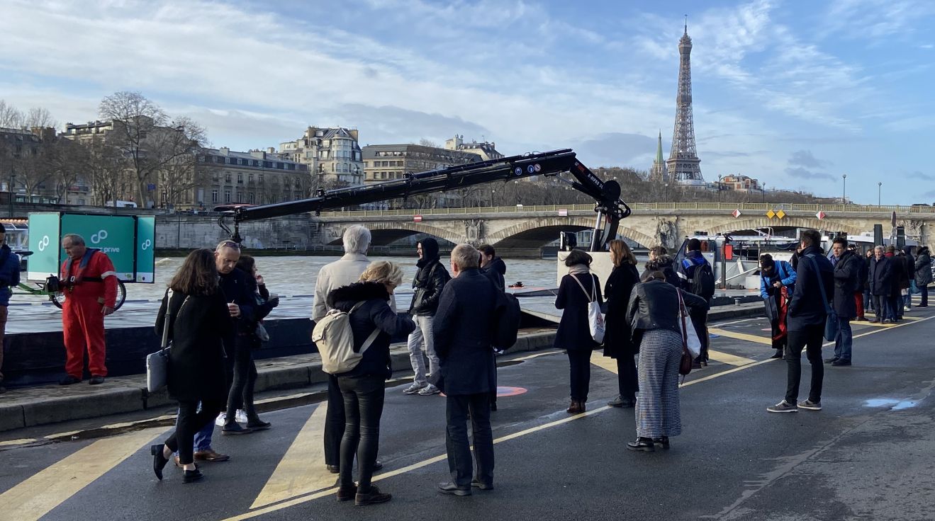 Présentation de ZULU 03 au port des Champs Elysées