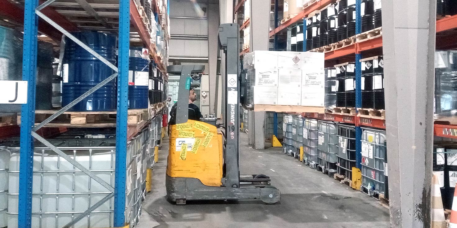 Nizar, multi-skilled forklift operator